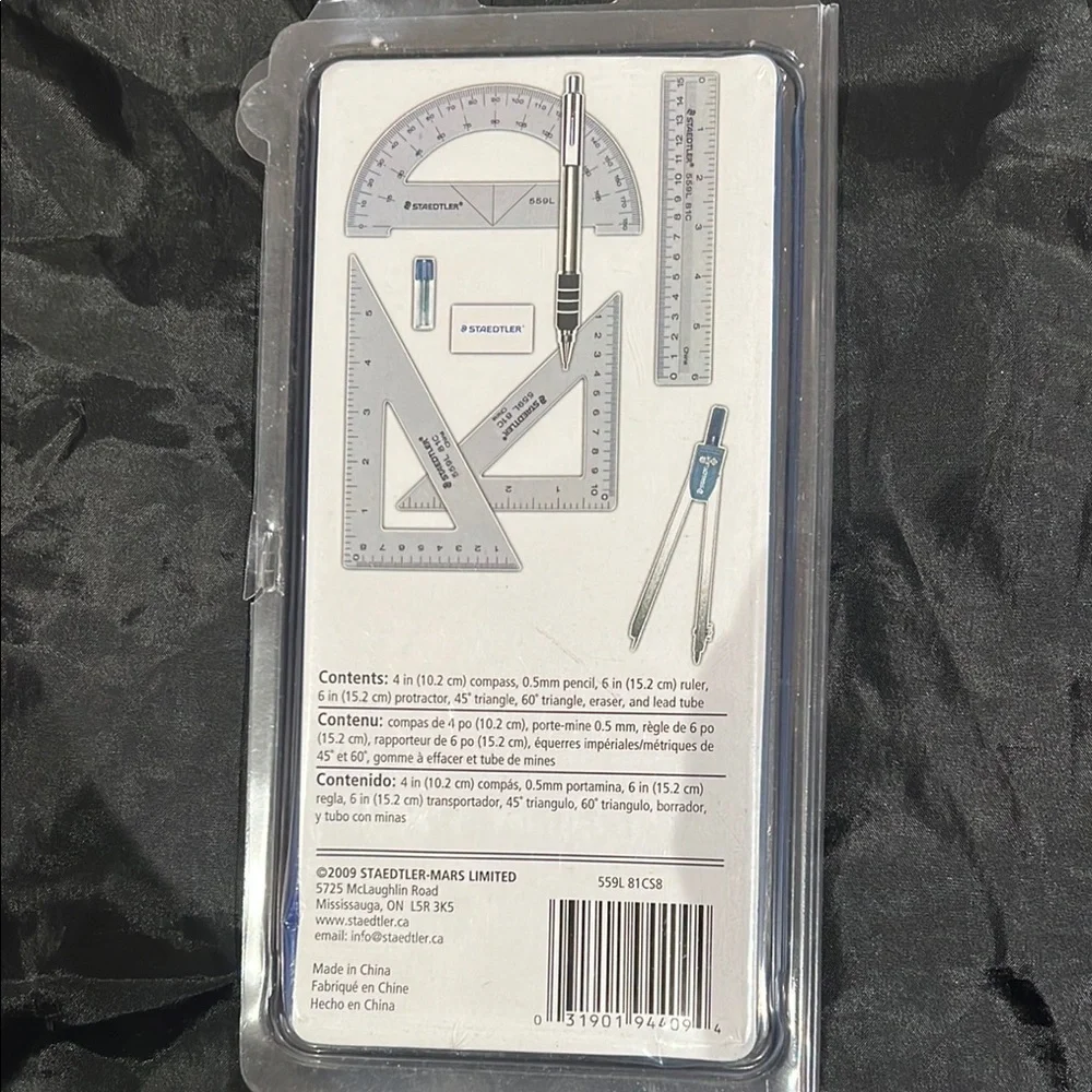 Staedtler 8 piece Geo set geometry set